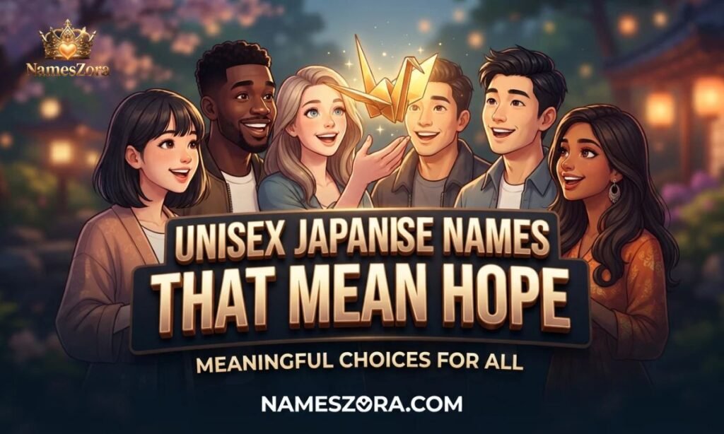 Unisex Japanese Names That Mean Hope