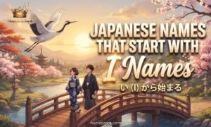 Japanese Names That Start With “I”