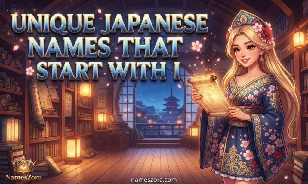 Unique Japanese Names That Start With I