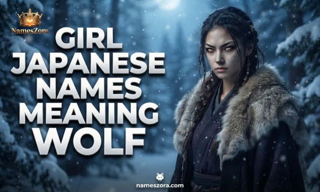 Girl Japanese Name That Means Wolf