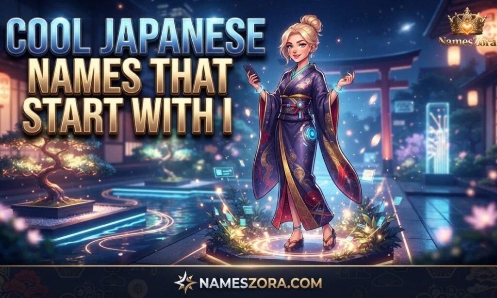 Cool Japanese Names That Start With I