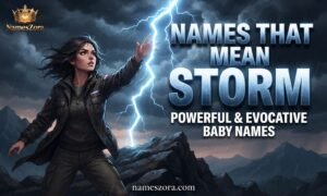 Names That Mean Storm