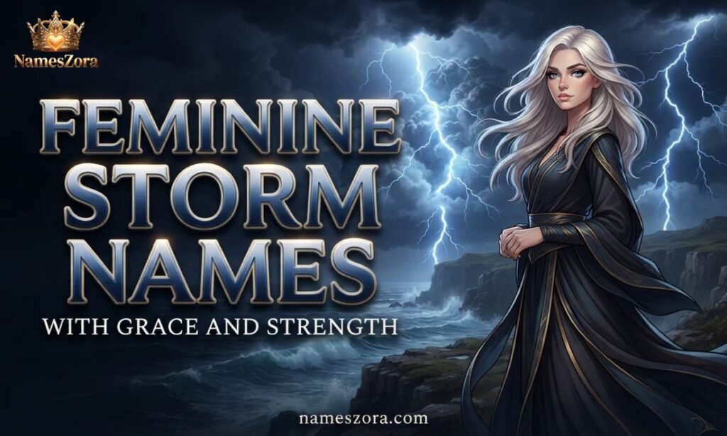 Feminine Storm Names with Grace and Strength
