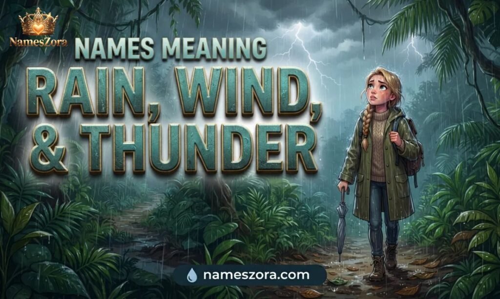 Names Meaning Rain, Wind, and Thunder From Around the World